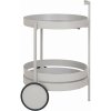Kovový servírovací stolík na kolieskach 40x49,5 cm Beja – House Nordic