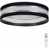 Belis | LED Stmievateľné stropné svietidlo SMART CORAL LED/24W/230V čierna/strieborná + DO | BE0519 Belis | LED Stmievateľné stropné svietidlo SMART CORAL LED/24W/230V čierna/strieborná + DO | BE0519
