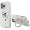 Karl Lagerfeld Ringstand Karl and Choupette MagSafe pre iPhone 16 Pro Max White