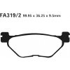EBC brzdové platničky FA209/2 EBC brzdové platničky FA209/2
