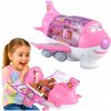 Interaktívne lietadlo NORIMPEX s rozkladaním, zvukom a svetlom, ružové Interaktívne lietadlo NORIMPEX s rozkladaním, zvukom a svetlom, ružové