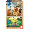 Puzzle Educa Drevené puzzle Zvierací kamaráti 2x50 dielikov (8412668131446) Puzzle Educa Drevené puzzle Zvierací kamaráti 2x50 dielikov (8412668131446)