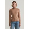Gant EXTRAFINE LAMBSWOOL ROLLNECK CARAMEL BEIGE Gant EXTRAFINE LAMBSWOOL ROLLNECK CARAMEL BEIGE