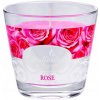 Vonná sviečka Parafínová sviečka v skle Darček Sviečky Sladké RUŽA Vonná sviečka Parafínová sviečka v skle Darček Sviečky Sladké RUŽA