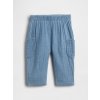 GAP Baby mušelínové nohavice Brannan Bear Modrá 18-24M GAP Baby mušelínové nohavice Brannan Bear Modrá 18-24M