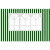 Happy Green Bočnica záhradného stanu s okno m, pruhy HAPPY GREEN 50ZJ10292W Happy Green Bočnica záhradného stanu s okno m, pruhy HAPPY GREEN 50ZJ10292W