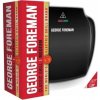 Panini, skladací, tradičný elektrický gril George Foreman 23400 čierny 760 W Panini, skladací, tradičný elektrický gril George Foreman 23400 čierny 760 W