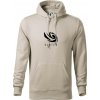 Vortex logo jednofarebné - Mikina pánska Cape s kapucňou - XL ( Ľadovo sivá ) Vortex logo jednofarebné - Mikina pánska Cape s kapucňou - XL ( Ľadovo sivá )