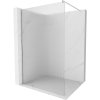Mexen Kioto, sprchová zástena Walk-In 120 x 200 cm, 8mm sklo s rebrovým vzorom, brúsená oceľ profil, 800-120-101-97-09 Mexen Kioto, sprchová zástena Walk-In 120 x 200 cm, 8mm sklo s rebrovým vzorom, brúsená oceľ profil, 800-120-101-97-09