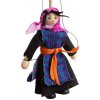 Drevená marioneta Ježibaba, 14 cm Drevená marioneta Ježibaba, 14 cm