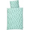 Detská posteľná bielizeň AJ Vintage ABC Kids tyrkysová Detská posteľná bielizeň AJ Vintage ABC Kids tyrkysová