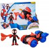 Figurka s autem Spidey Miles Morales Figurka s autem Spidey Miles Morales