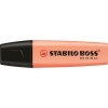 Stabilo Boss zvýrazňovač 2-5 mm pastelovo broskyňa Stabilo Boss zvýrazňovač 2-5 mm pastelovo broskyňa
