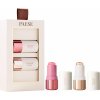 Paese Giftset Paese Butter Blend Blush Stick 01 Peony lícenka v tyčinke 6 g + Paese Butter Blend Glow Stick 01 Fresco rozjasňovač na oči a tvár v tyčinke 6 g
