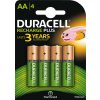 Duracell StayCharged AA Ni-MH 1300 mAh 4 ks DUR039247 Duracell StayCharged AA Ni-MH 1300 mAh 4 ks DUR039247