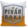 Sablio Vankúš Pivár roka: 40x40 cm Sablio Vankúš Pivár roka: 40x40 cm