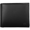 Čierna kožená peňaženka Calvin Klein, pánska RFID 12 x 9 cm Čierna kožená peňaženka Calvin Klein, pánska RFID 12 x 9 cm