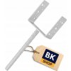 Bkshop PUL100 Pätka stĺpika, 100 × 45 × 3,5 mm Bkshop PUL100 Pätka stĺpika, 100 × 45 × 3,5 mm