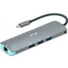 i-tec USB-C Metal Nano Docking Station 4K HDMI LAN + Power Delivery 100W (C31NANODOCKLANPD)