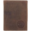 Segali Pánska peňaženka kožená 1041 hnedá 1068P