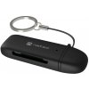 Čítačka kariet Natec SCARAB C SD/MICRO SD USB 3.2 GEN 1, Čierna, NCZ-2365 Čítačka kariet Natec SCARAB C SD/MICRO SD USB 3.2 GEN 1, Čierna, NCZ-2365