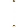 ACB C38181O Závesná lampa CUSTO LED, 1x5W, 3000K, 370lm, zlatá/opál, ACB C38181O Závesná lampa CUSTO LED, 1x5W, 3000K, 370lm, zlatá/opál,