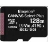 MicroSDXC karta Kingston Canvas Select Plus 128GB A1 CL10 (bez adaptéra) (poškodený obal) KS MicroSDXC karta Kingston Canvas Select Plus 128GB A1 CL10 (bez adaptéra) (poškodený obal) KS