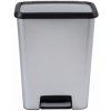 Curver Odpadkový kôš, pedálový, hranatý, 50 l,