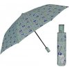 Perletti 21776 Fiori deštník dámský skládací plně automatický zelený