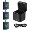 Telesin Nabíjačka + 3 batérie pre GoPro Hero12|11|10|9 GP-BNC-902 Telesin Nabíjačka + 3 batérie pre GoPro Hero12|11|10|9 GP-BNC-902