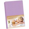 Bellatex Jersey prostěradlo s elastanem fialové - 200x220 cm Bellatex Jersey prostěradlo s elastanem fialové - 200x220 cm