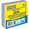 DONAU Bloček Donau v 6 neónových farbách 50x50mm 250l DONAU Bloček Donau v 6 neónových farbách 50x50mm 250l
