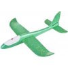Polystyrénové lietadlo so svetlom Zelená Polystyrénové lietadlo so svetlom Zelená