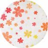 Oranžový/slonovinový prateľný detský koberec ø100 cm Fall Flowers – Vitaus Oranžový/slonovinový prateľný detský koberec ø100 cm Fall Flowers – Vitaus