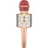 Izoxis 22190 Karaoke bluetooth mikrofón svetlo ružová