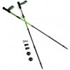 Spokey SKY RUN Carb fishing buds with tension cord, 4-dielne, grey-green čierna | biela | šedá One size Spokey