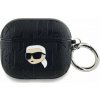 Karl Lagerfeld Karl Lagerfeld KLA3PGKIPK kryt na AirPods 3 černá/černá s monogramem Karl Head Karl Lagerfeld Karl Lagerfeld KLA3PGKIPK kryt na AirPods 3 černá/černá s monogramem Karl Head