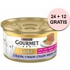 Gourmet Gold Kitten konzerva pre mačiatka teľacie paštéta 85 g, 24+12 ks ZADARMO Gourmet Gold Kitten konzerva pre mačiatka teľacie paštéta 85 g, 24+12 ks ZADARMO