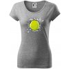 Tenisová loptička v triku - Dámske tričko Pure - M ( Tmavosivý melír ) Tenisová loptička v triku - Dámske tričko Pure - M ( Tmavosivý melír )