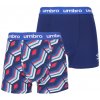 Pánske boxerky Umbro, BOXER SHORT 2 PACK Modrá,Biela S Pánske boxerky Umbro, BOXER SHORT 2 PACK Modrá,Biela S