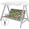 Doppler LIVING 8904 - poduška na hojdačku 170 cm Doppler LIVING 8904 - poduška na hojdačku 170 cm