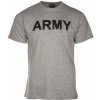 MIL-TEC tričko krátky rukáv s nápisom ARMY ŠEDÉ veľ.M MIL-TEC tričko krátky rukáv s nápisom ARMY ŠEDÉ veľ.M
