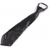 Párty kravata s flitrami - 1 ks 6 čierna Párty kravata s flitrami - 1 ks 6 čierna