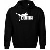 Coma paródia - Oversized mikina pánska Moon - kratšia + širšia - 2XL ( Čierna ) Coma paródia - Oversized mikina pánska Moon - kratšia + širšia - 2XL ( Čierna )