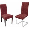 Komashop Návlek na stoličku ZUZANA Farba: Bordová Komashop Návlek na stoličku ZUZANA Farba: Bordová