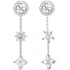 Guess Visiace náušnice Kvety Secret Garden JUBE06036JWRHT/U
