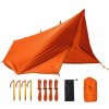 Vodotesná ultraľahká plachta - Oranžová 3 x 2,8 m Vodotesná ultraľahká plachta - Oranžová 3 x 2,8 m
