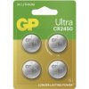 Lítiová gombíková batéria GP Ultra CR2450, 4 ks 4ks B32854 Lítiová gombíková batéria GP Ultra CR2450, 4 ks 4ks B32854