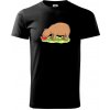 Kapybara a melón - Klasické pánske tričko vyššej gramáže - 3XL ( Čierna ) Kapybara a melón - Klasické pánske tričko vyššej gramáže - 3XL ( Čierna )