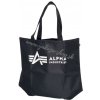 Alpha Industries Shopping bag nákupná taška Black Farba: čierna Alpha Industries Shopping bag nákupná taška Black Farba: čierna